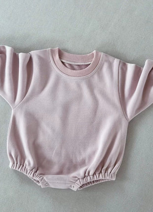 Baby Cotton Winter Onesie – 0–24 Months