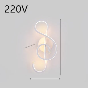 مصباح جداري نورديك LED 220 فولت
