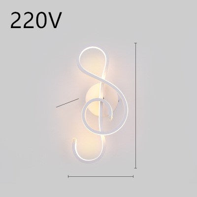 LED Nordic wall lamp 220V
