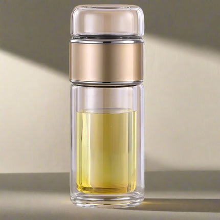 Tea Double-layer Glass Separation Cup