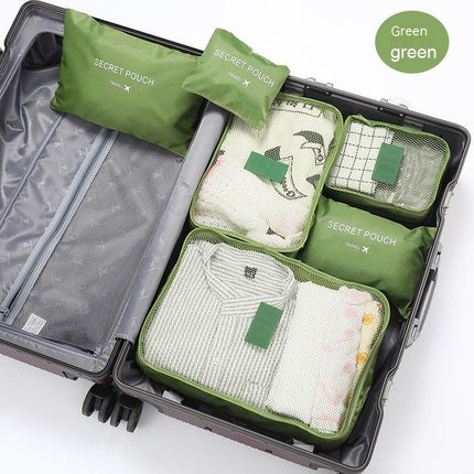 Travel Packing Organizer Bag Set 6-pcs