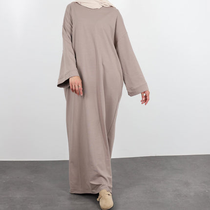 Elegant Plain Abaya