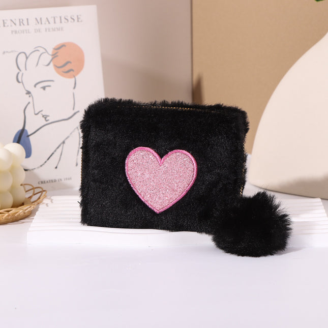 Plush Love Coin Purse