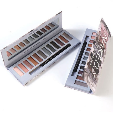 NAKEOS Shimmer & Matte Eyeshadow Palette