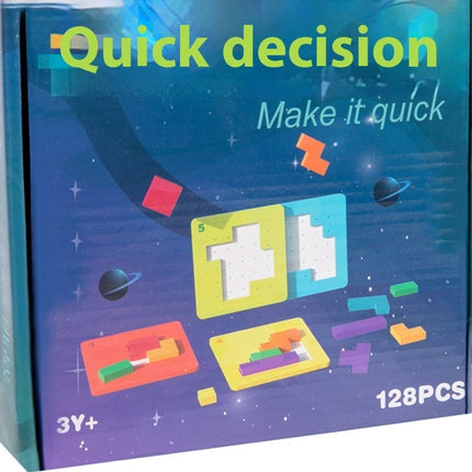 Quick Fix Building Block Puzzle Children's Educational Board Game Toy