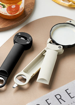 Stainless Steel Can Opener — Smooth, Effortless Opening Every Time