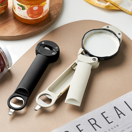 Stainless Steel Can Opener — Smooth, Effortless Opening Every Time