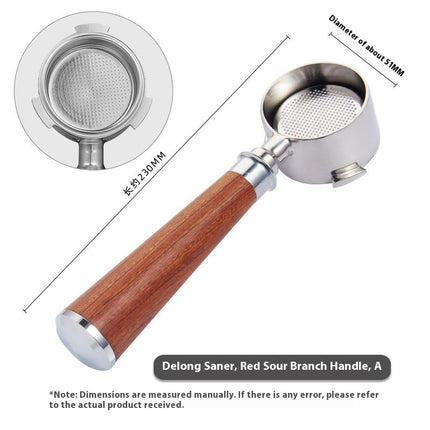51mm Coffee Machine Modified Solid Wood Handle 43 types