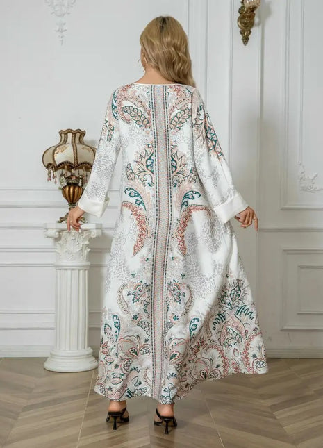Vestido Kaftan Largo de Diseño