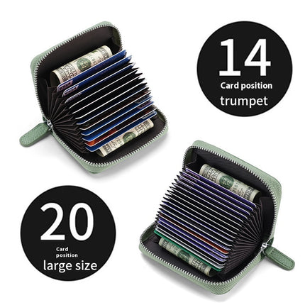 RFID Leather Card Wallet