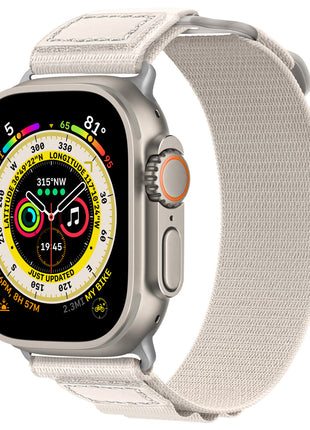 Apple Watch ナイロン編み込みレザーバンド対応