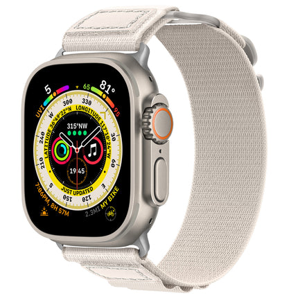Applicable for Apple Watch Nylon Woven Leather Strap