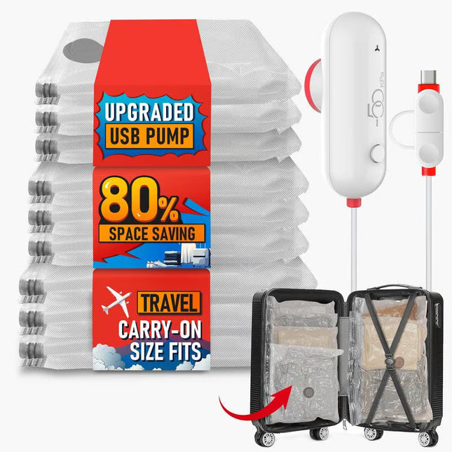 Travel Bags with Vacuum Compression Lightweight