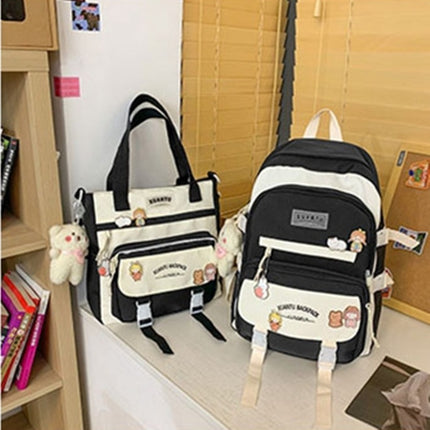 Korean Style Fashion All-match Large Capacity Backpack Set
