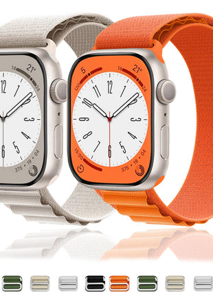 Apple Watchモデルに適用されるナイロンループ織りストラップ