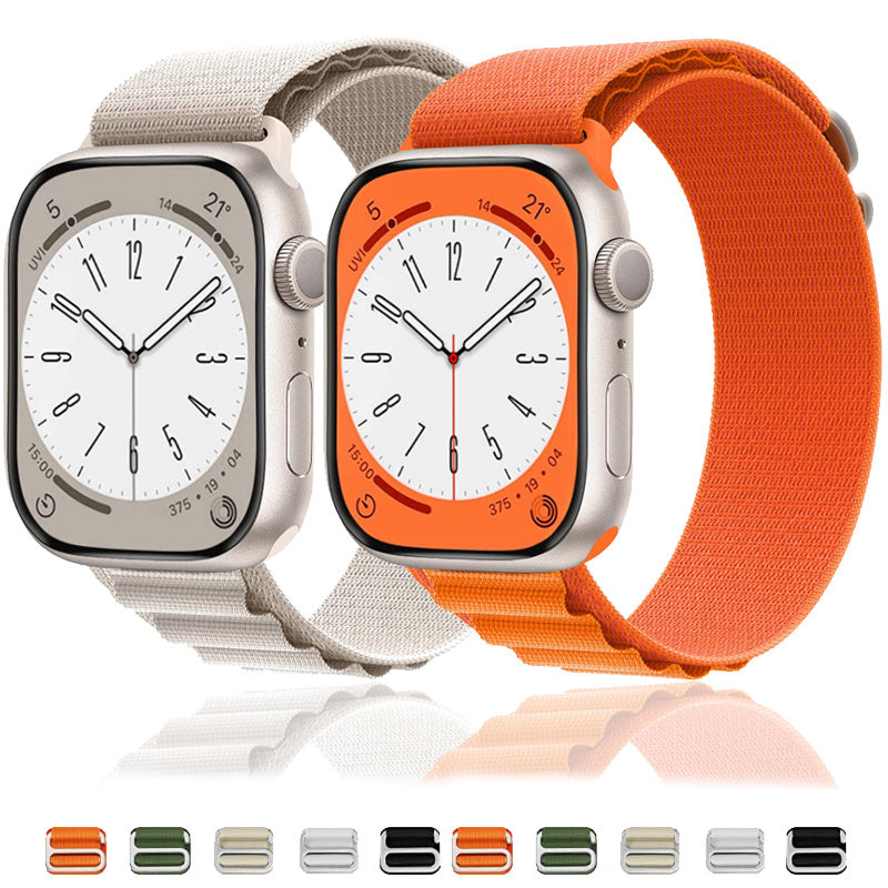 Applicable for Apple Watch models Nylon Loop Woven Strap