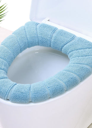 Elastic Thickened Toilet Seat Cushion – Fits O, U & V-Shaped Seats