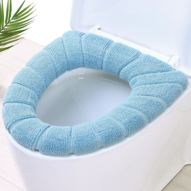 Elastic Thickened Toilet Seat Cushion – Fits O, U & V-Shaped Seats