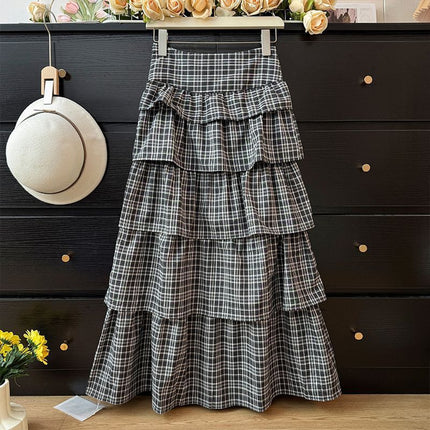 Sweet Retro Temperament Skirt