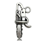 Antique Silver Chainsaw