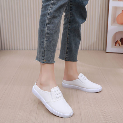 Slip-on Canvas Mule