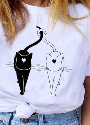 Cute 90s Love Short Sleeve T-shirt