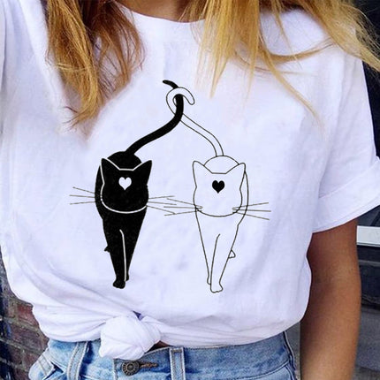 Cute 90s Love Short Sleeve T-shirt