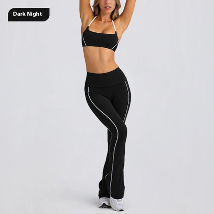 Yoga Clothes Strap Tube Top & Pants Exercise Suit