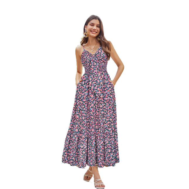 Bohemian Slip Vacation Dress