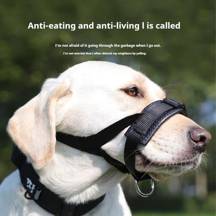 Adjustable Soft Dog Muzzle