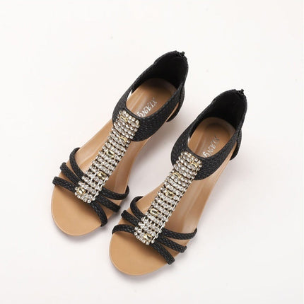 Rhinestone Summer Heel