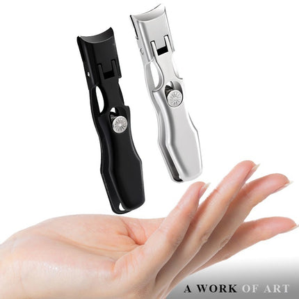 Splash-Resistant Stainless Steel Nail Clipper Set