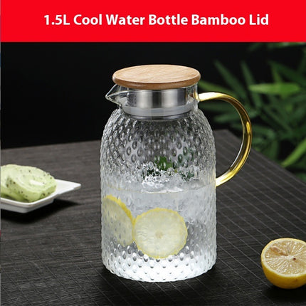 Borosilicate Transparent Glass Pitcher