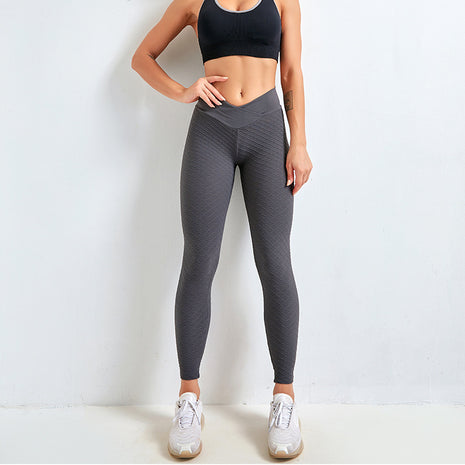 Pantalones de yoga sin costuras para moldear y realzar caderas en 3D