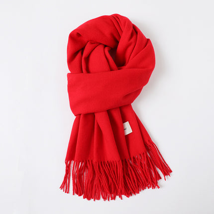 Tassel Cashmere Scarf