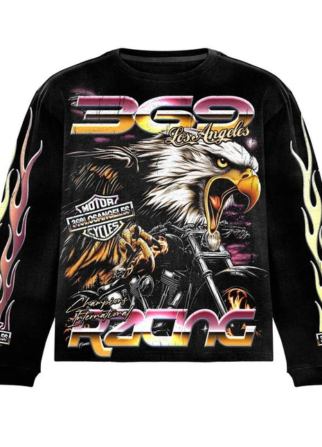 Camiseta de manga larga con águila