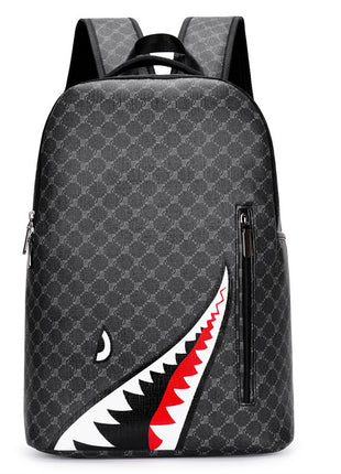 Shark Design Business Backpack | Large Capacity Waterproof Street Travel Bag (36–55L)