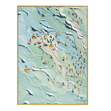 Beach Thick Oil 90 X 150 cm