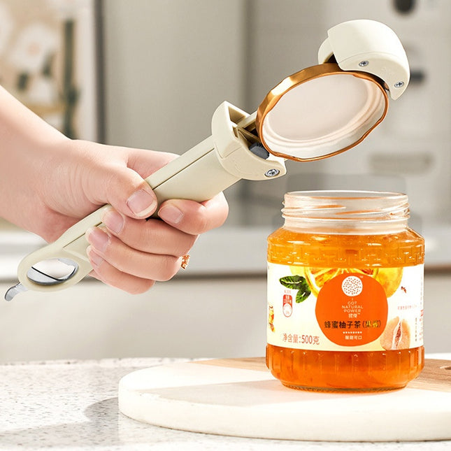 Stainless Steel Can Opener — Smooth, Effortless Opening Every Time