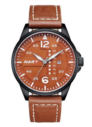 Stylish Sophisticated Dial Water-resistant Quartz Watch