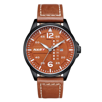 Stylish Sophisticated Dial Water-resistant Quartz Watch