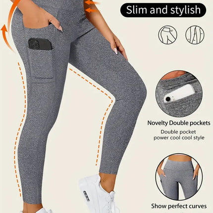 Two-pocket Tight Sports Pants