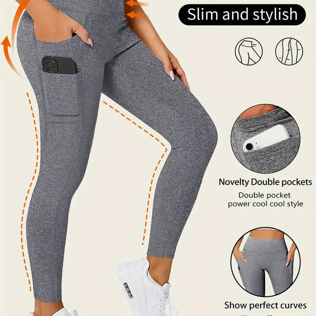 Two-pocket Tight Sports Pants