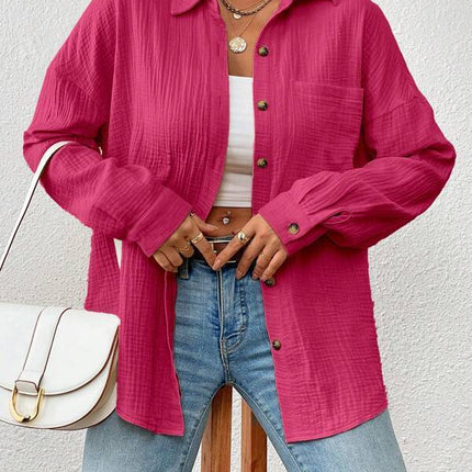 Autumn Drop Shoulder Blouse