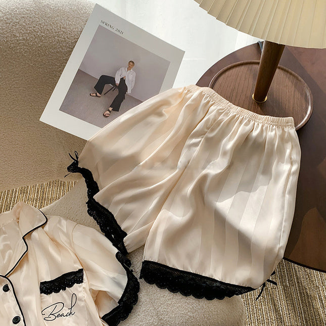 Ice Silk Set Pyjamas