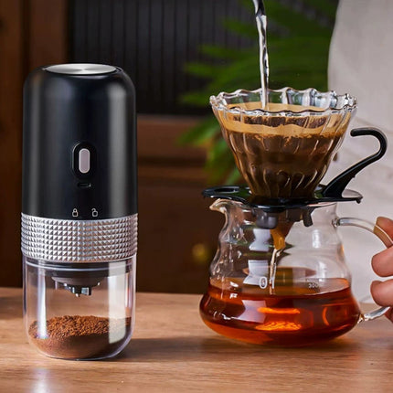 Electric Ceramic Coffee Grinder USB Charging Portable