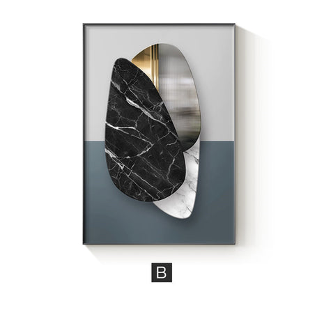 Mármoles abstractos - 60x80 cm