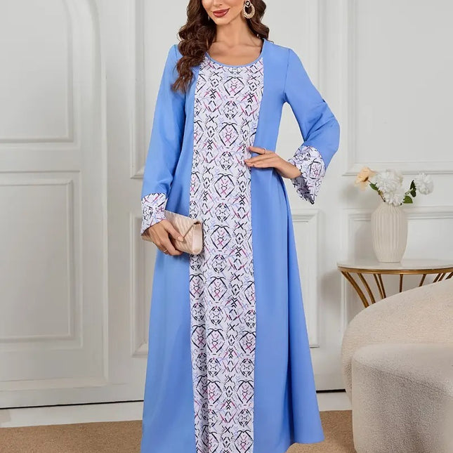 Traditional Round Neck Dress