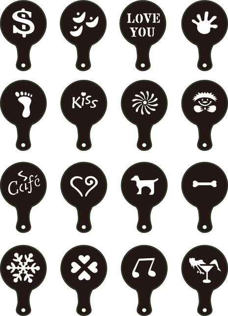 16 Pcs Coffee Mold