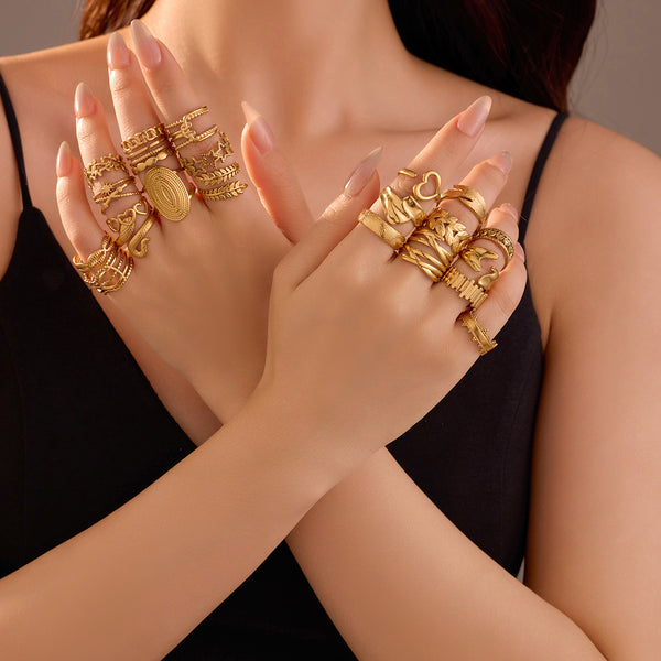 Adjustable Stainless Steel Minimalist Ring